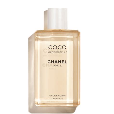 coco mademoiselle chanel paris l'huile corps the body oil|coco chanel mademoiselle 6.8 oz.